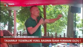 TASARRUF TEDBİRLERİ YEREL BASININ İDAM FERMANI OLDU