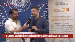 STANBUL GELIŞIM ÜNIVERSITESI DÜNYA ÜNIVERSITELER LISTESINDE.